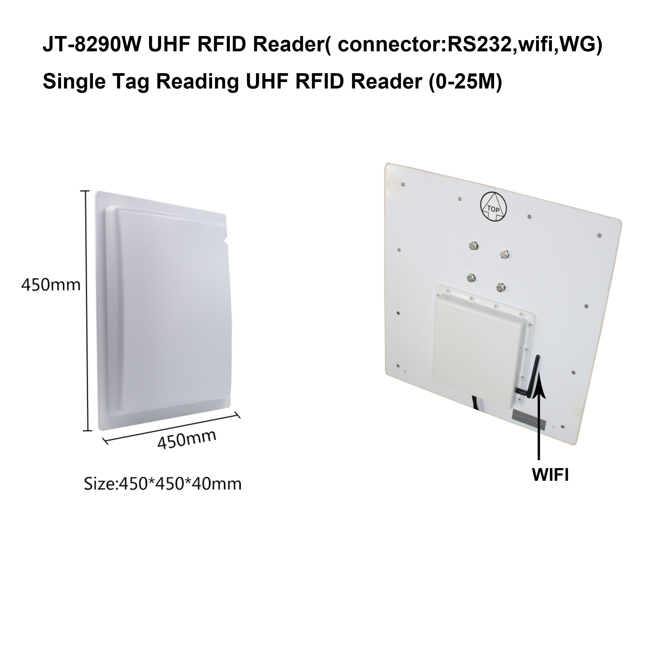 Pembaca WIFI Jarak Jauh 20M JT-8290W