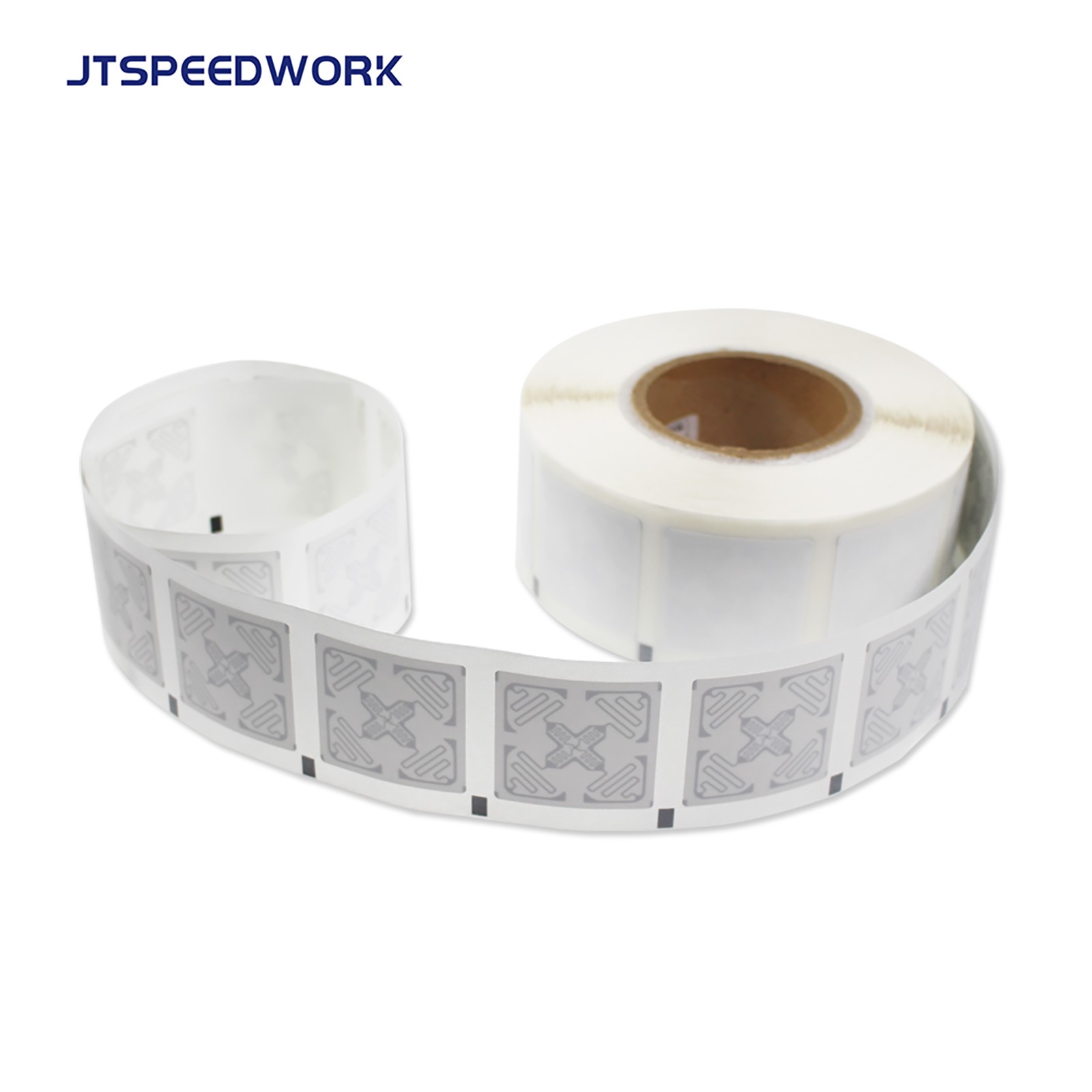 JT-IH47 50*50mm UHF RFID 860-960MHz UCODE 9 Label Stiker Tag