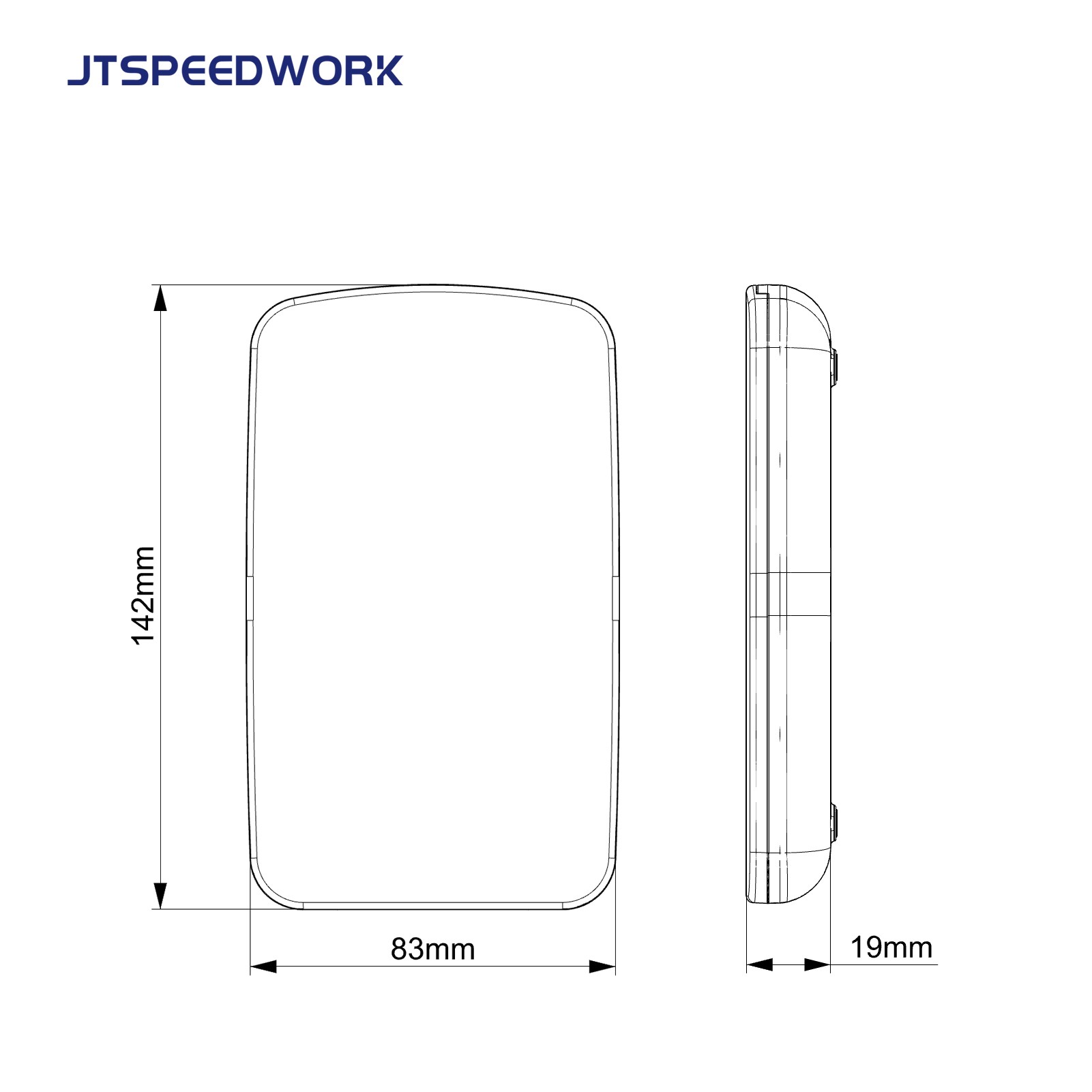 JT-6210 Pembaca/Penulis USB RFID UHF Desktop 0-80cm ISO18000-6C