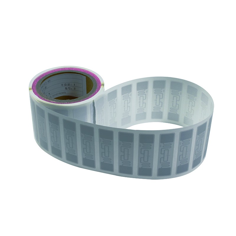 Tag RFID UHF Kosong Kertas Berlapis ISO/IEC 18000-6C