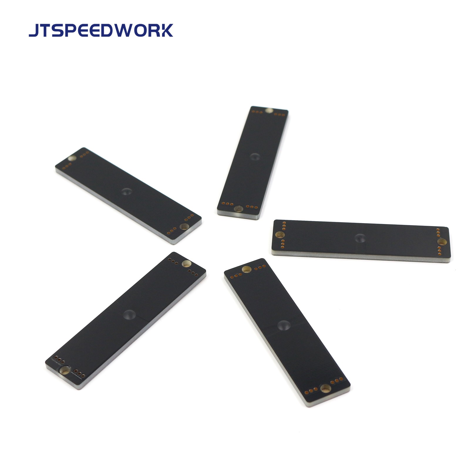 JT-K8020 80*20*3mm PCB UHF RFID pada Tag Logam untuk Sistem Manajemen Gudang