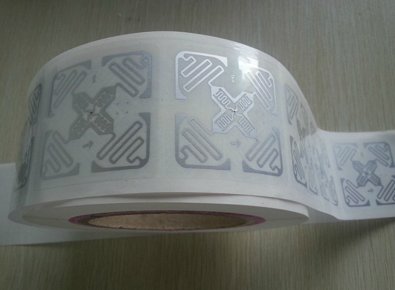 Label RFID UHF Monza 4E 860-960MHz untuk Printer Termal