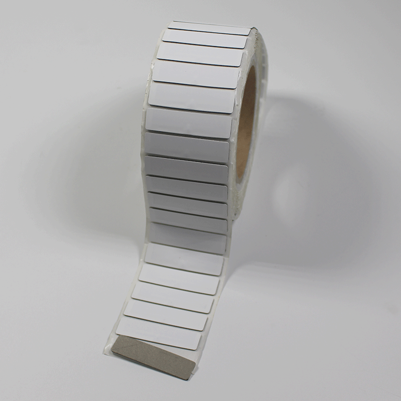 ISO18000 6C Tag RFID UHF Anti-logam Fleksibel yang Dapat Dicetak 52x18MM