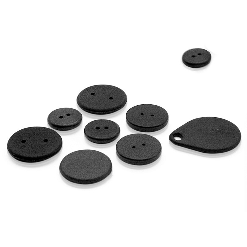 Tag RFID JT-3030 30mm UHF ABS PPS untuk Manajemen Binatu