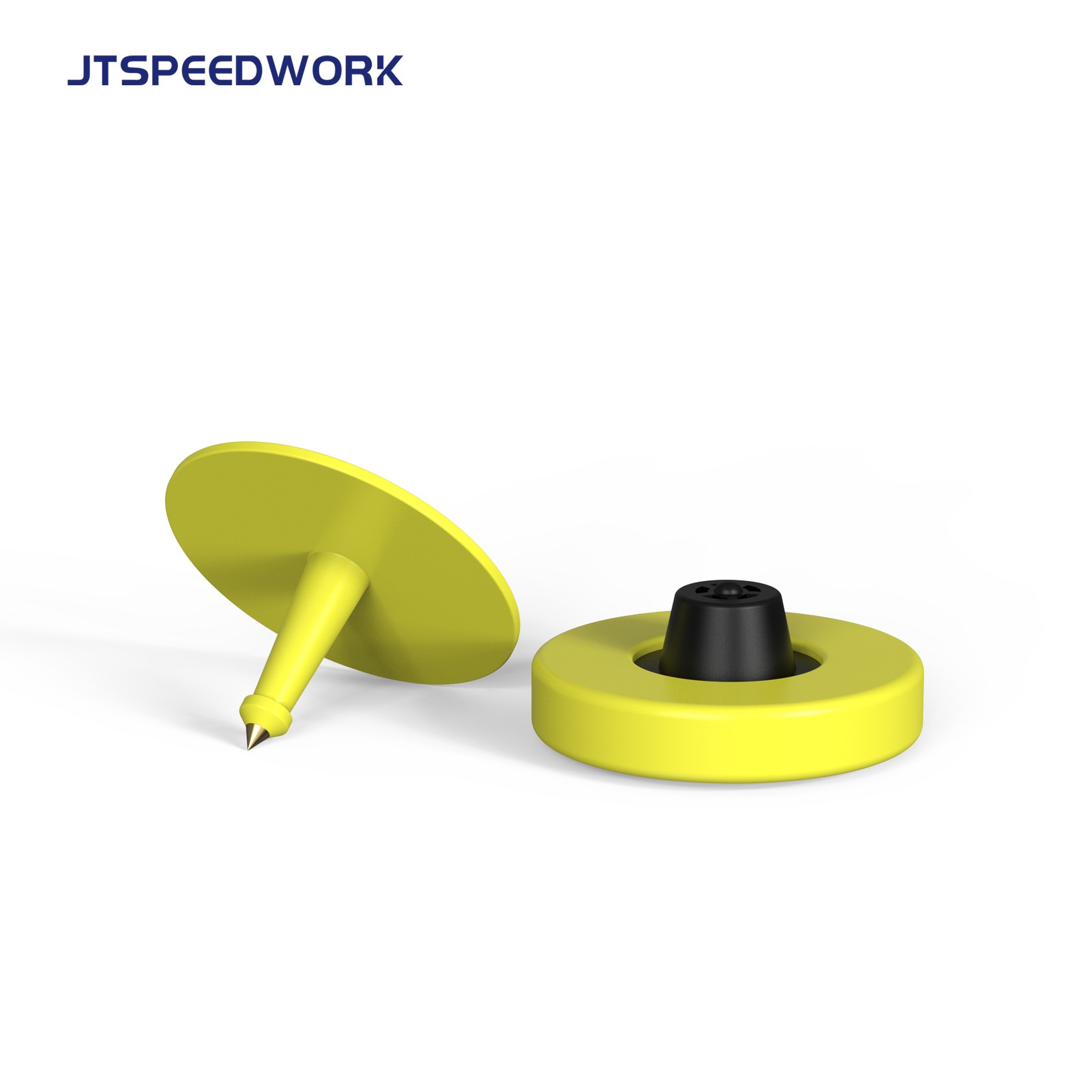 JT-E001 LF RFID Tag Telinga Hewan 134.2KHz FDX EM4305