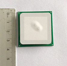 Antena Keramik RFID UHF JT-T0036 3dBi 36*36mm 865-868/902-928MHz RHCP untuk PDA