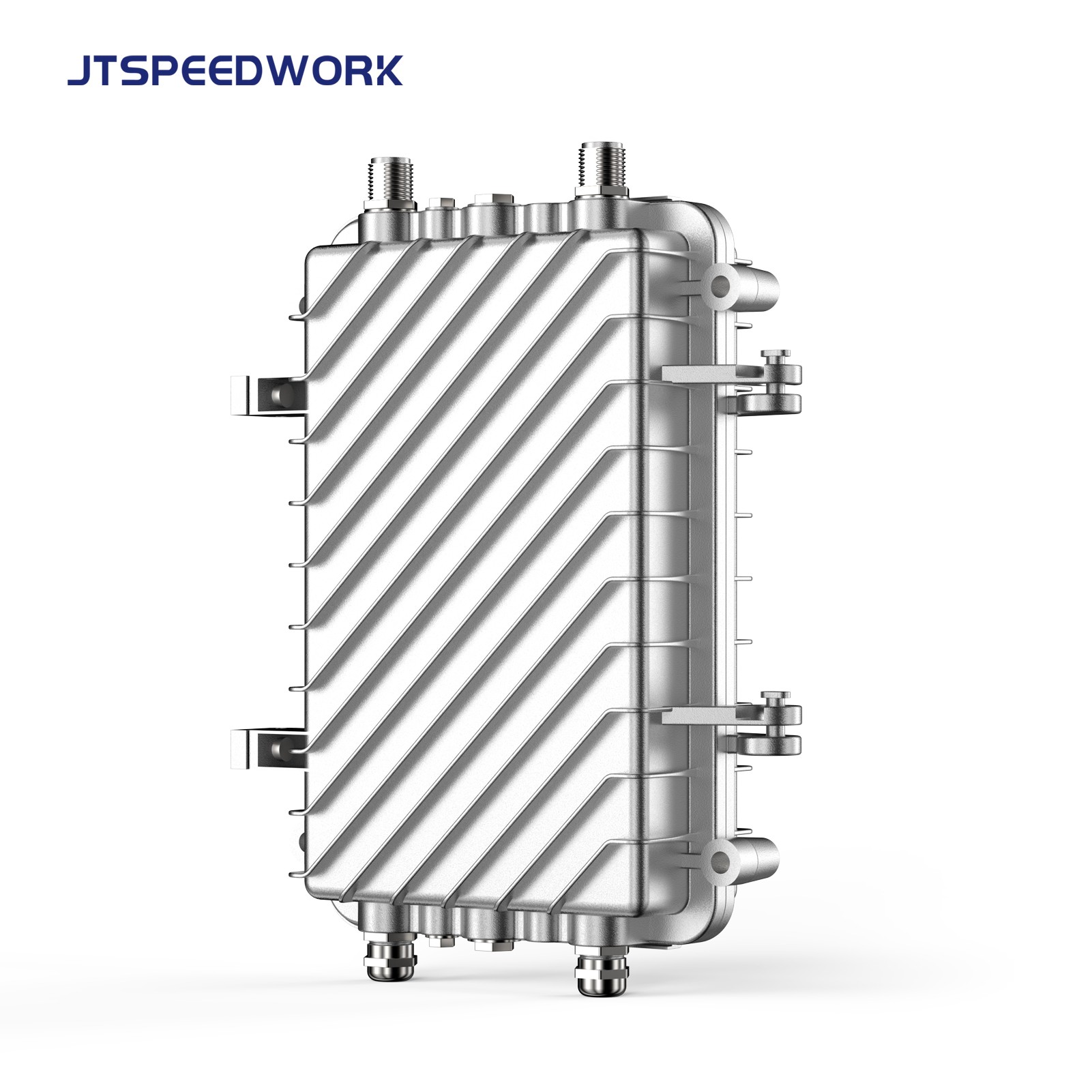 JT-R2430A Pembaca RFID Omnidirectional Aktif 2.4GHz Tahan Air untuk Penggunaan Luar Ruangan