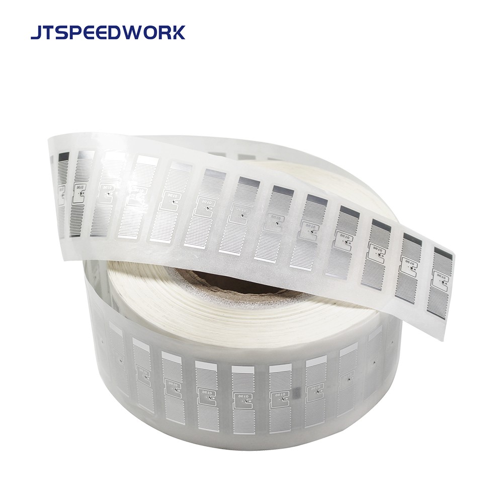 Stiker Kertas Berlapis RFID UHF JT-I9610 48*14mm