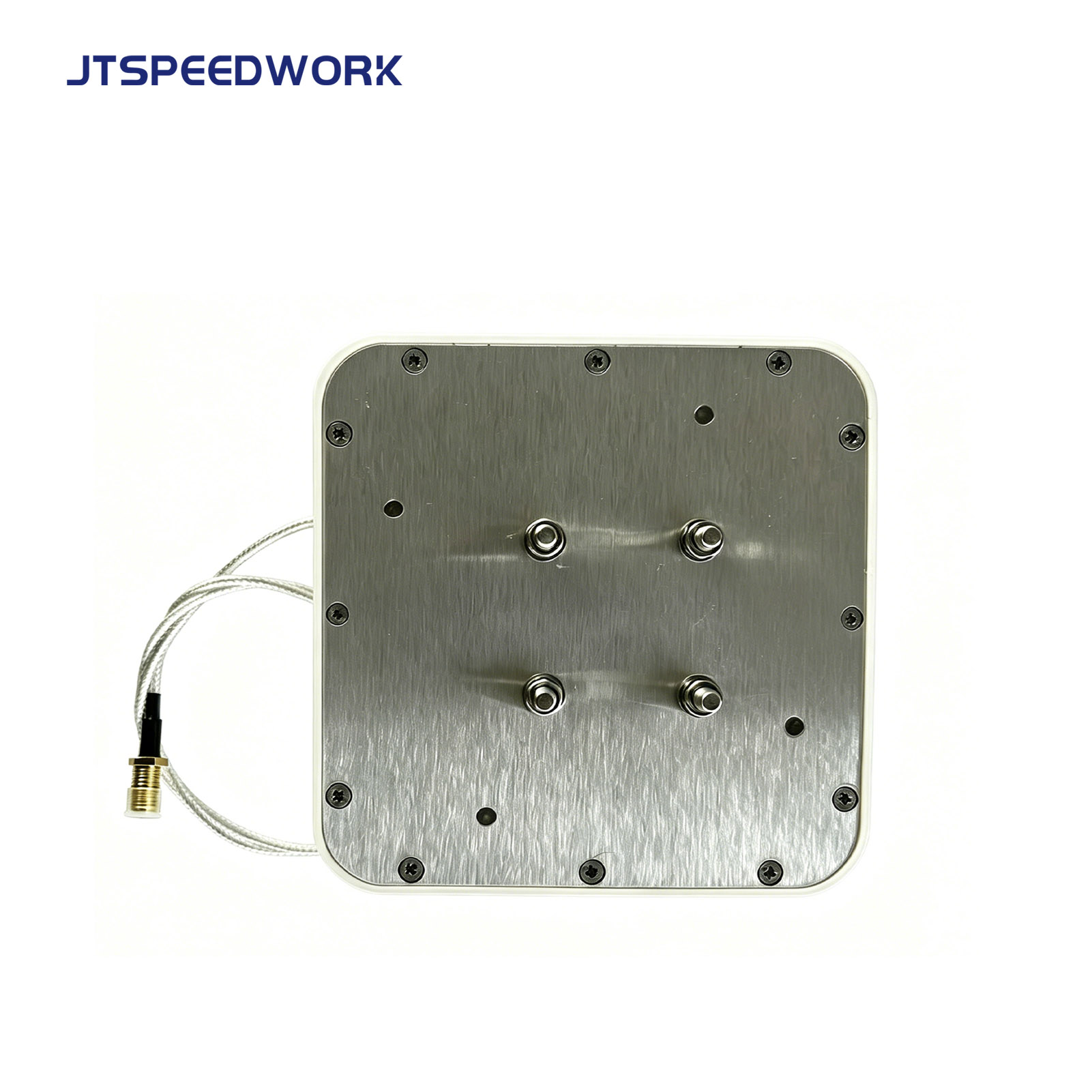 Antena RFID UHF JT-T0130 5.5dBi 860-960MHz Lebar Pancaran 70° Untuk Manajemen Aset